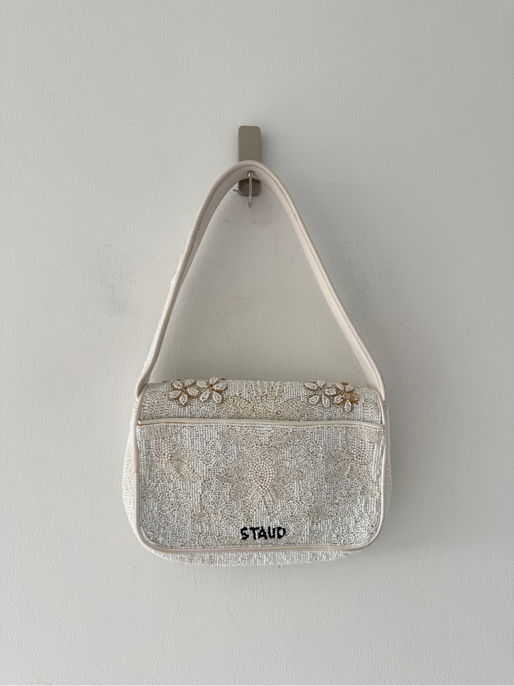STAUD Garden Party Tommy Beaded Bag - Picture 5 of 8